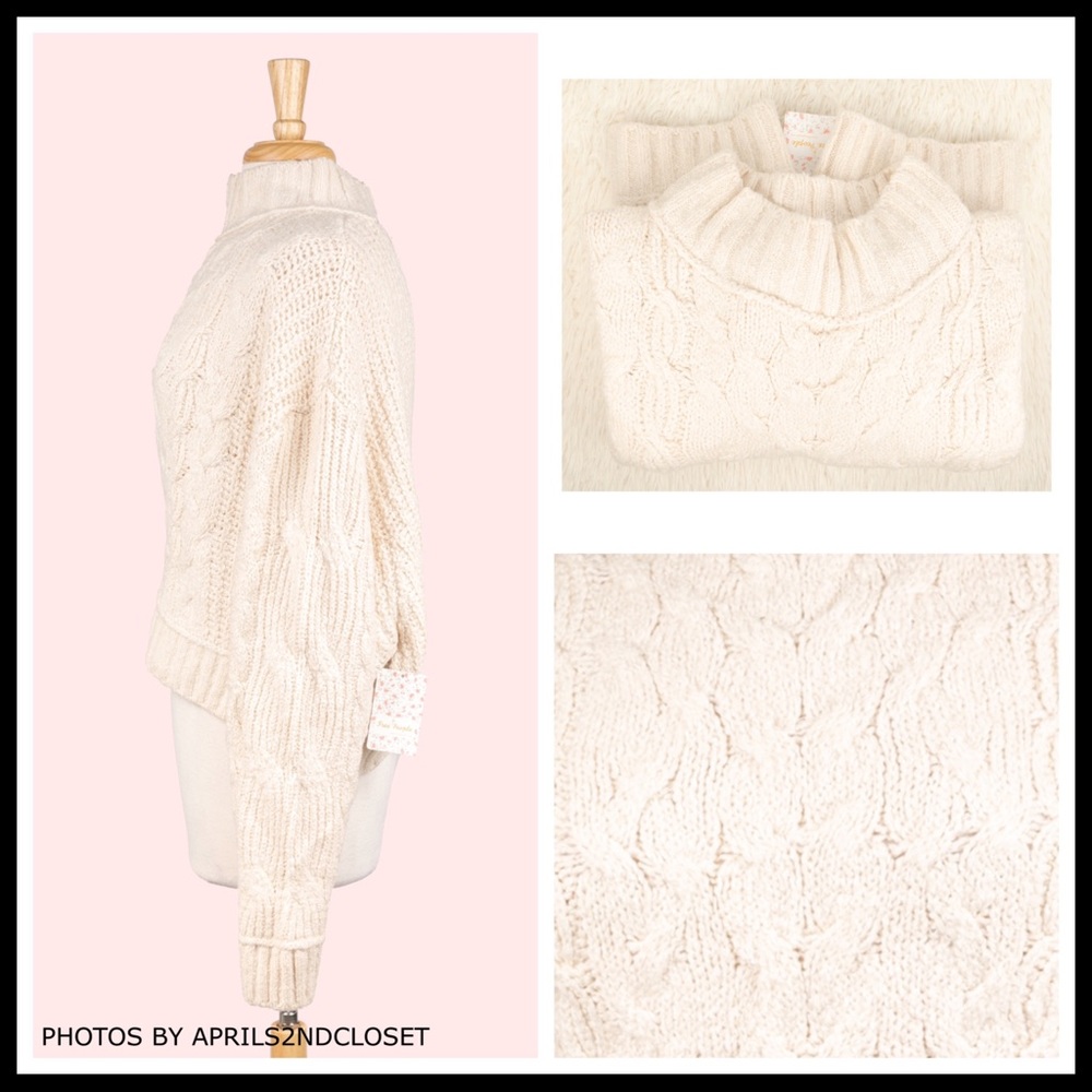FREE PEOPLE BOHO PULLOVER LUXE KNIT SWEATER A2C - Picture 13 of 15